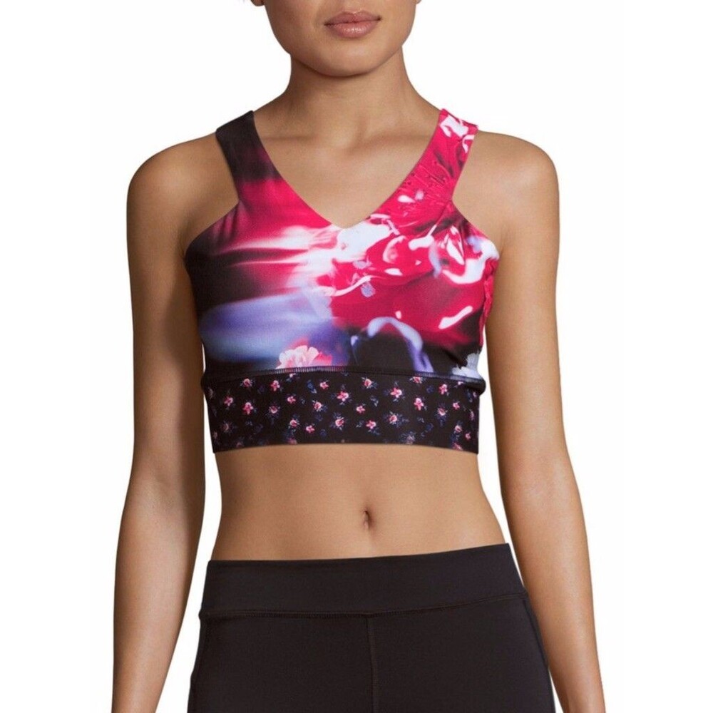 Nanette Lepore Flower Sports Bra